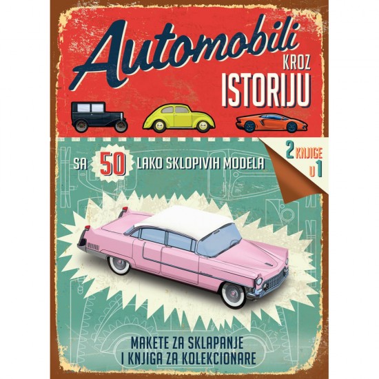 Knjige sa maketama: Automobili kroz istoriju