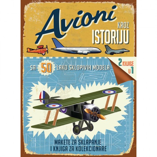 Knjige sa maketama: Avioni kroz istoriju